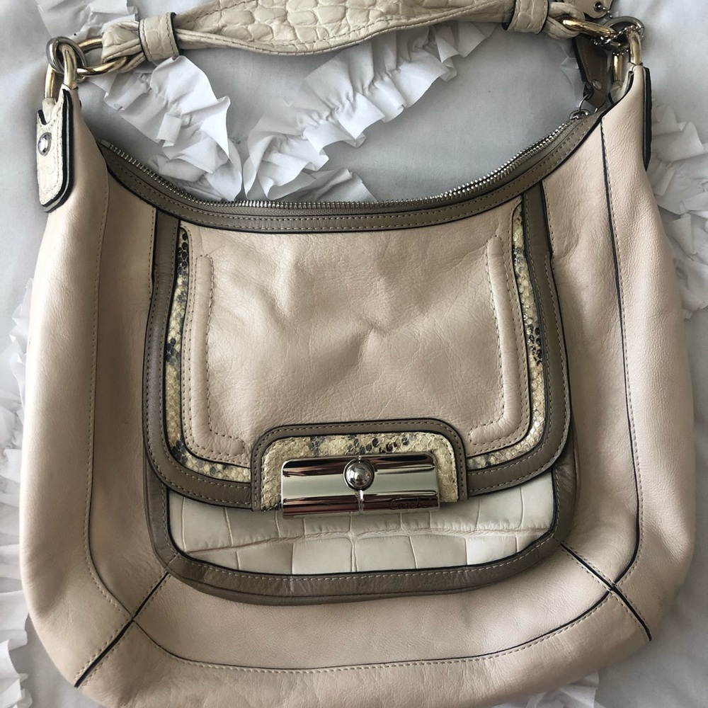 Coach leather bag
